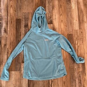 Womens Columbia Cowl Neck Fleece Hoodie. Size XL
